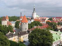Tallinn Old Town Panorama