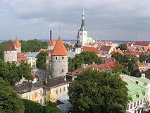 Tallinn Old Town Panorama